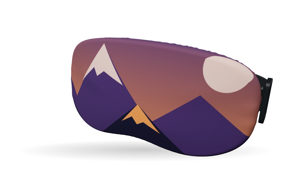 Skibrilhoes Alpenglow