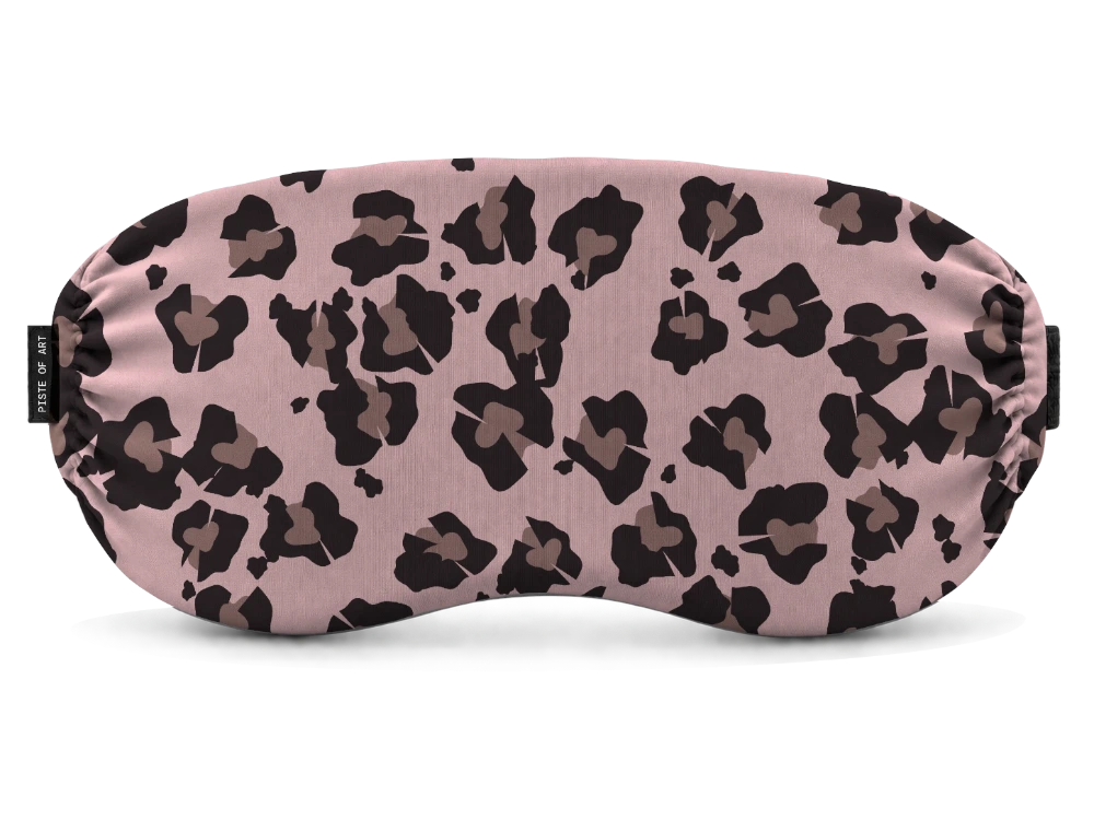 Print Wild thing · Blush op een skibrilhoes
