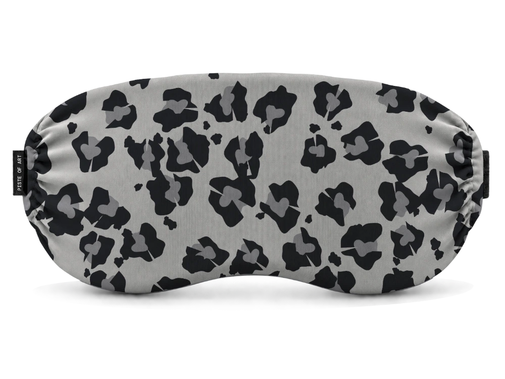 Print Wild thing · Zilvergrijs op een skibrilhoes