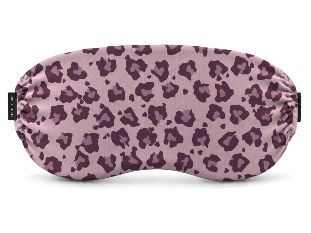 Print Petite panther · Roze op een skibrilhoes