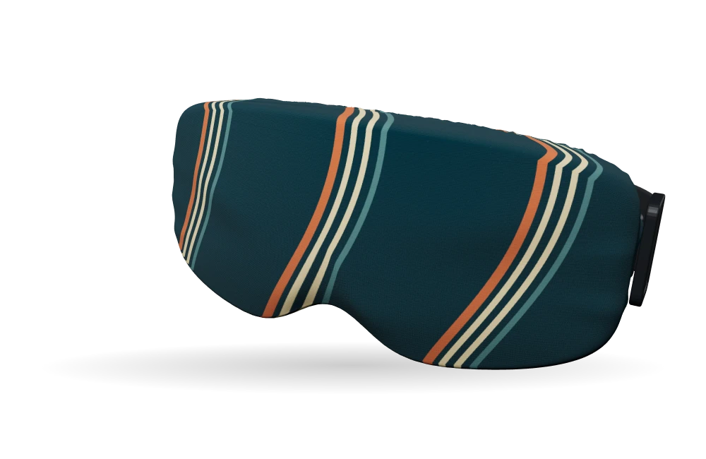 Skibrilhoes met retroprint