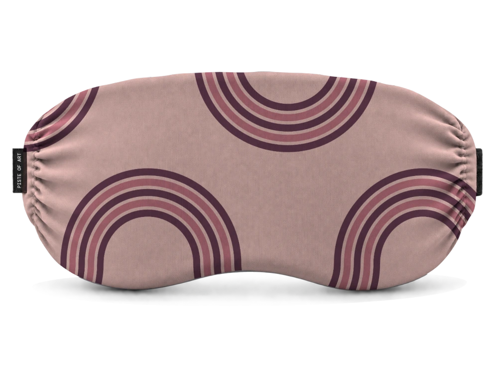 Print Sunset loops · Rose & wine op een skibrilhoes