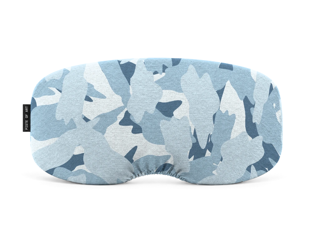 Print Ice cover op een skibrilhoes